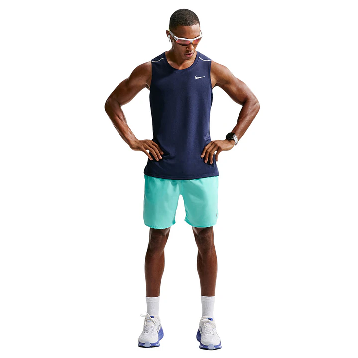 Camiseta Sin Mangas Nike M Df Miler Ta Top Hombre-Azul 3