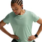 Camiseta Nike W One Classic Df Ss Top Mujer-Verde - Miniatura 1