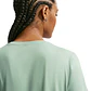 Camiseta Nike W One Classic Df Ss Top Mujer-Verde - Miniatura 2