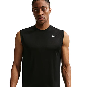 Camiseta Sin Mangas Nike M Df Tee Std Flex Hombre-Negro