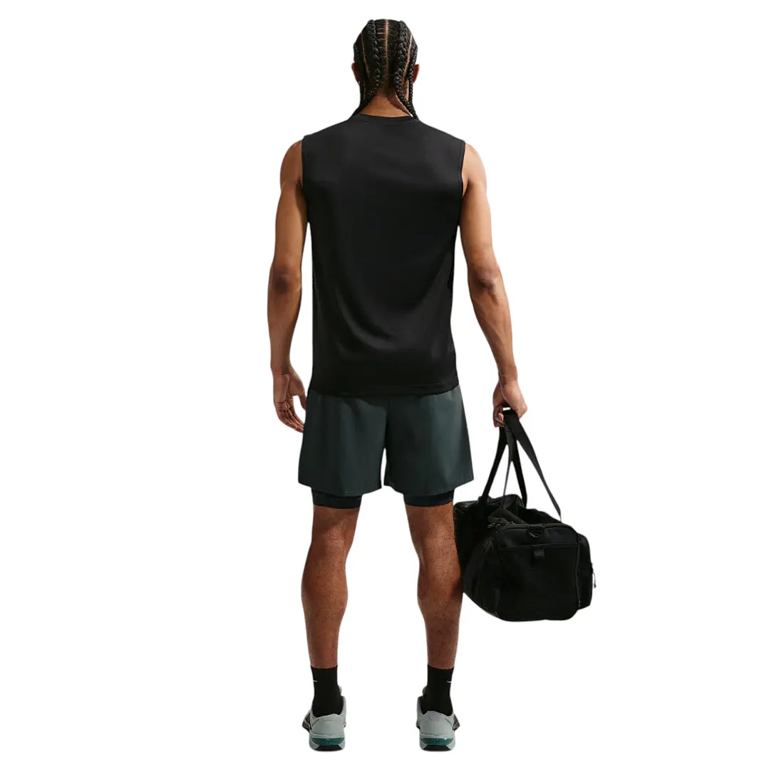 Camiseta Sin Mangas Nike M Df Tee Std Flex Hombre-Negro 4