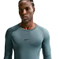 Camiseta Nike Pro Manga Larga-Negro-Verde - Miniatura 1