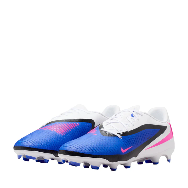 Guayos Nike Phantom 6 Low Acad Fg/Mg Hombre-Blanco/Azul 4