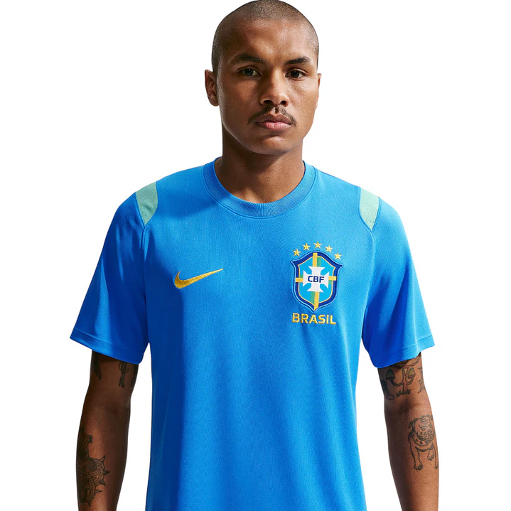Camiseta Nike Cbf M Df Acdpr Ss Top K Hombre-Azul 1