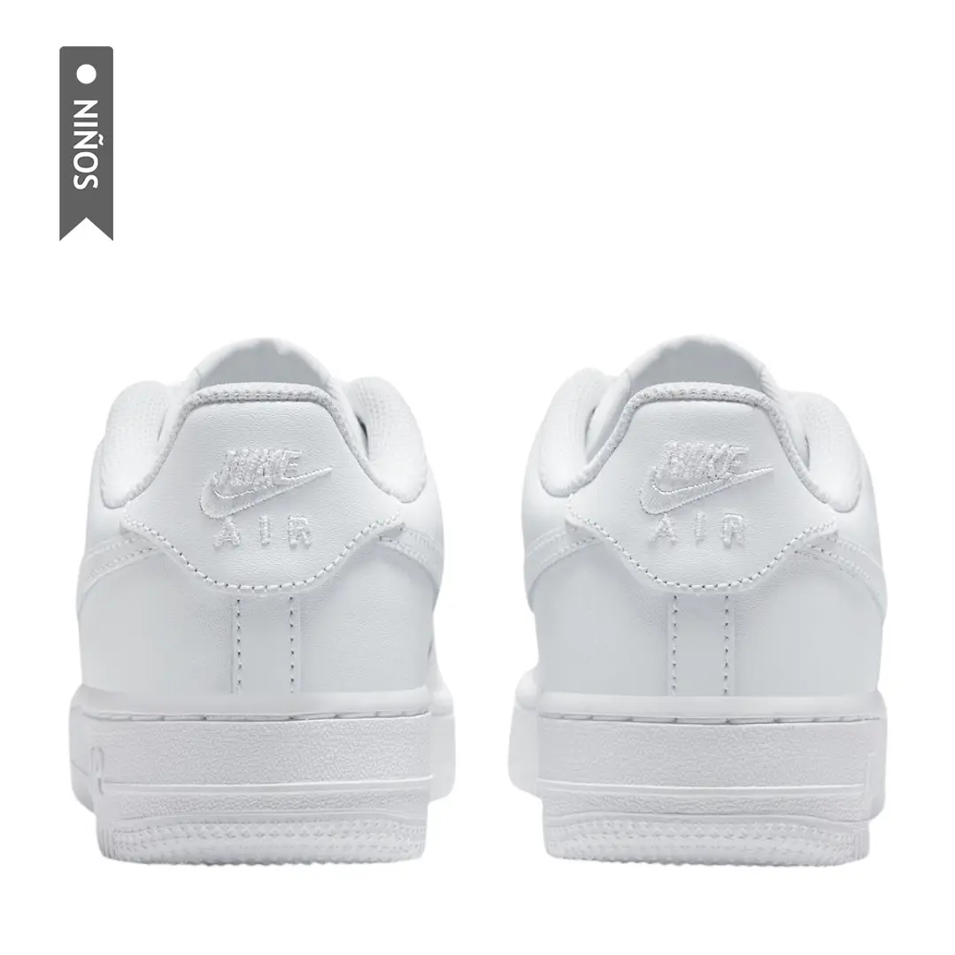 Tenis Nike Air Force 1 Le Bg Niño-Blanco 5