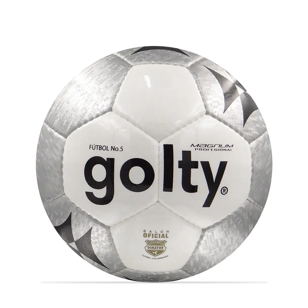 Balón De Fútbol Golty Professional Magnum Gris No.5-Plateado 1