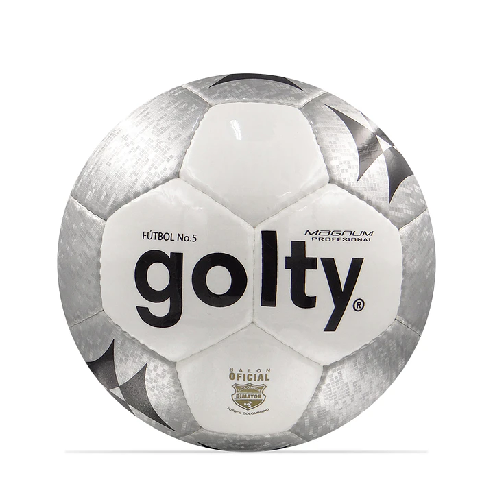 Balón De Fútbol Golty Professional Magnum Gris No.5-Plateado 1