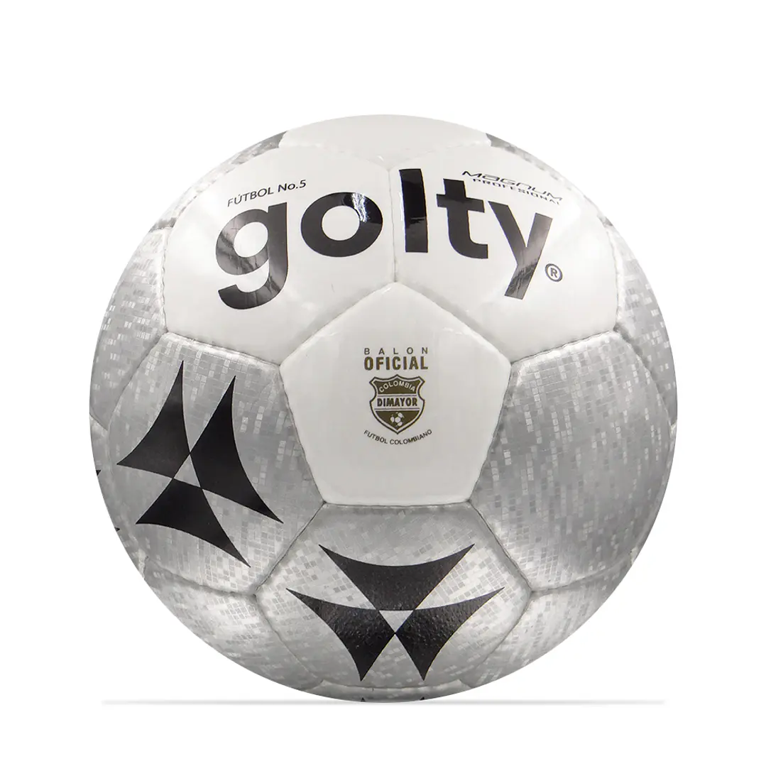 Balón De Fútbol Golty Professional Magnum Gris No.5-Plateado 2