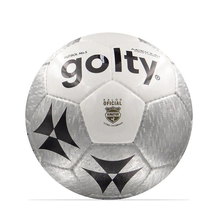 Balón De Fútbol Golty Professional Magnum Gris No.5-Plateado 2