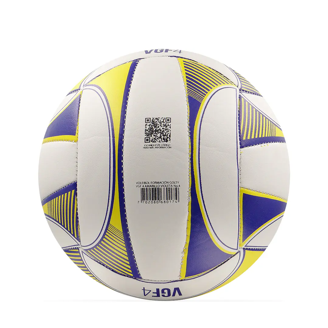 Balon Voleibol Formación Golty Vgf #4-Amarillo/Violeta 3