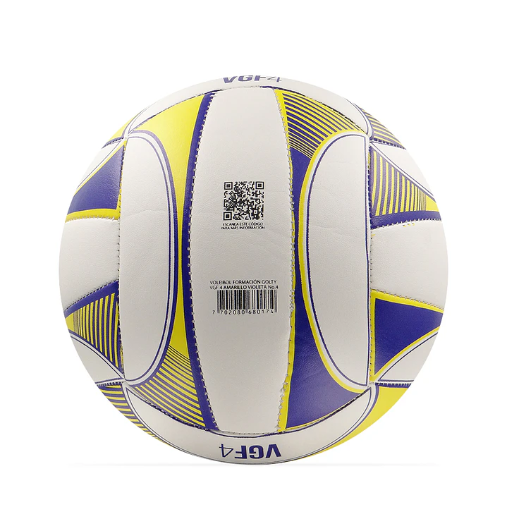 Balon Voleibol Formación Golty Vgf #4-Amarillo/Violeta 3