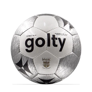 Balon Futbol Profesional Golty Magnum No.4-Gris Claro