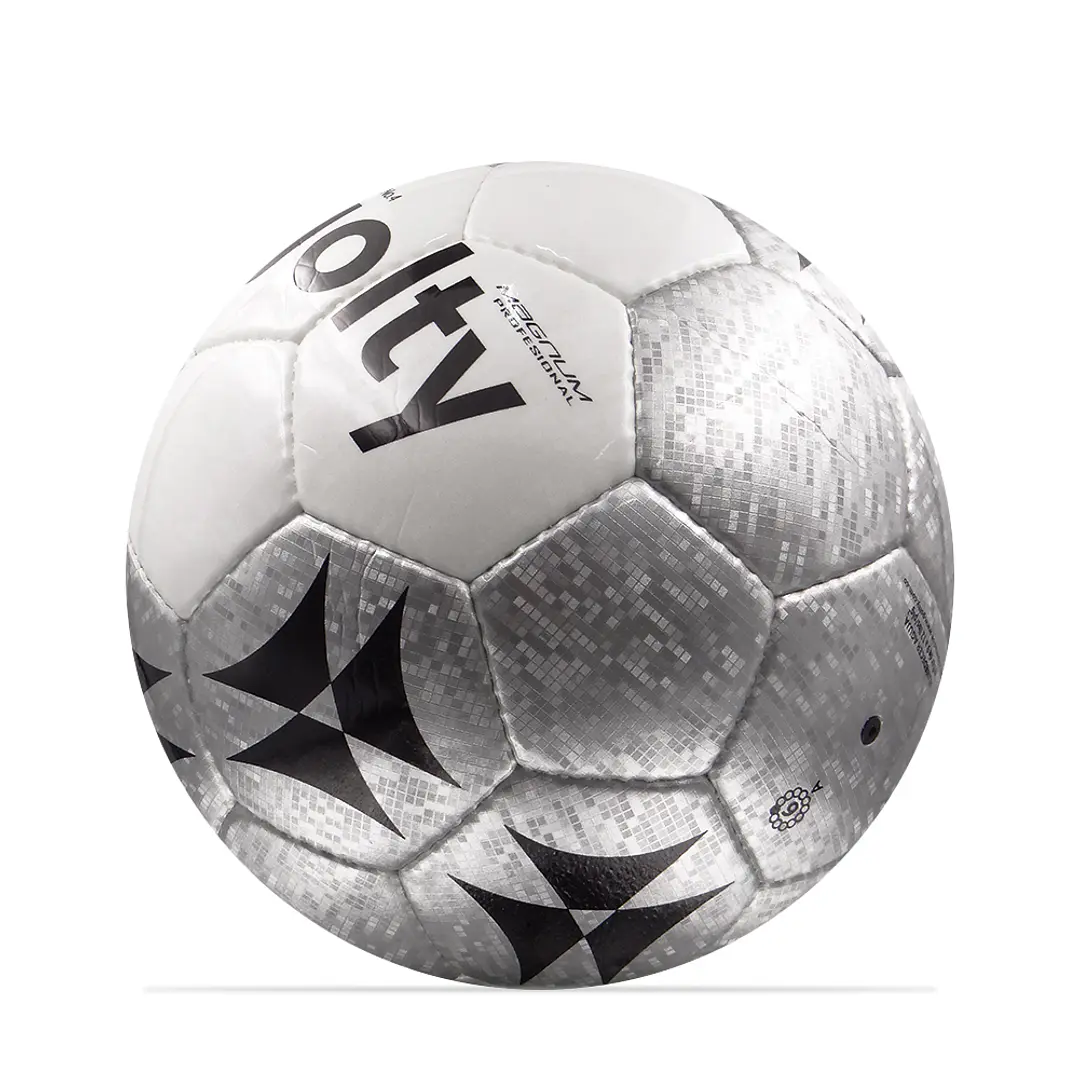Balon Futbol Profesional Golty Magnum No.4-Gris Claro 2