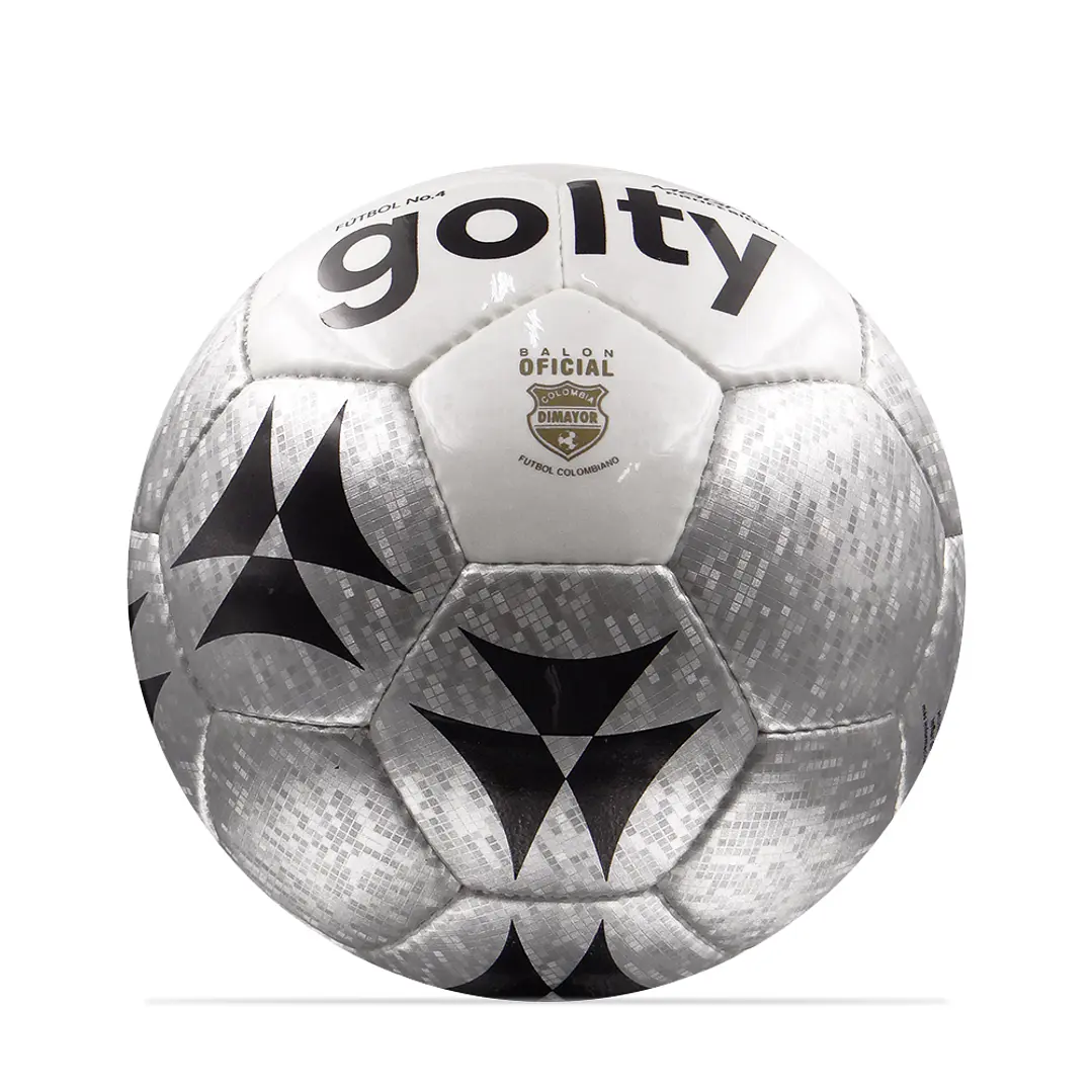 Balon Futbol Profesional Golty Magnum No.4-Gris Claro 3