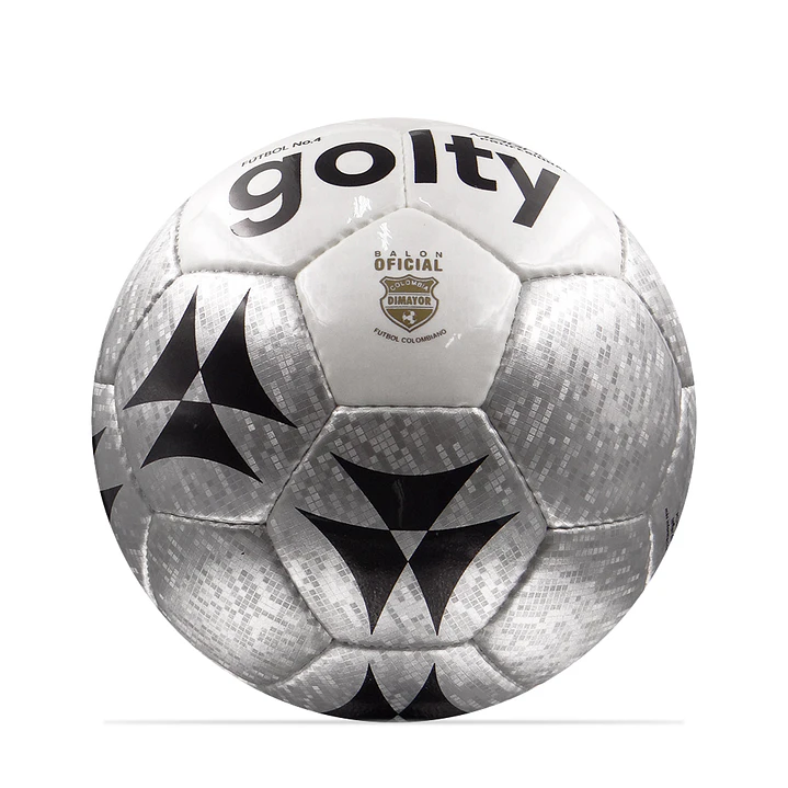 Balon Futbol Profesional Golty Magnum No.4-Gris Claro 3