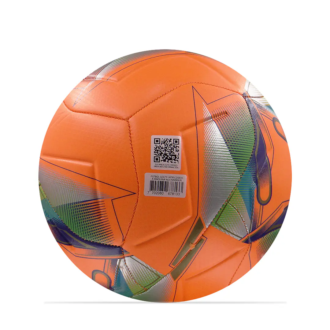 Balon De Futbol Golty Latir #5-Naranja 5