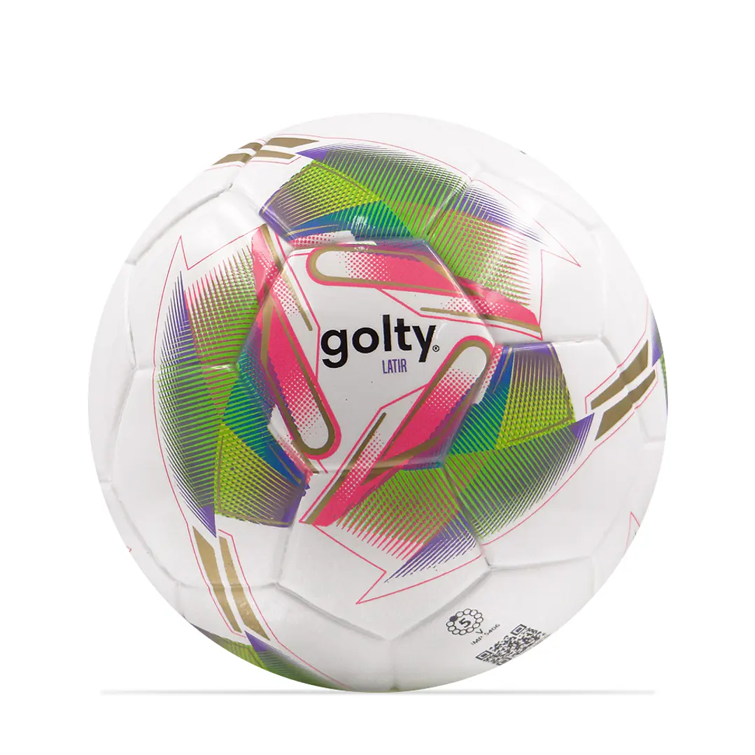 Balon Futbol Coleccionable Golty Latir Fem No.1-Multicolor 1