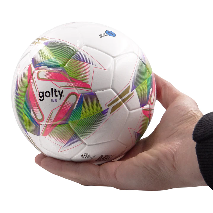 Balon Futbol Coleccionable Golty Latir Fem No.1-Multicolor 4