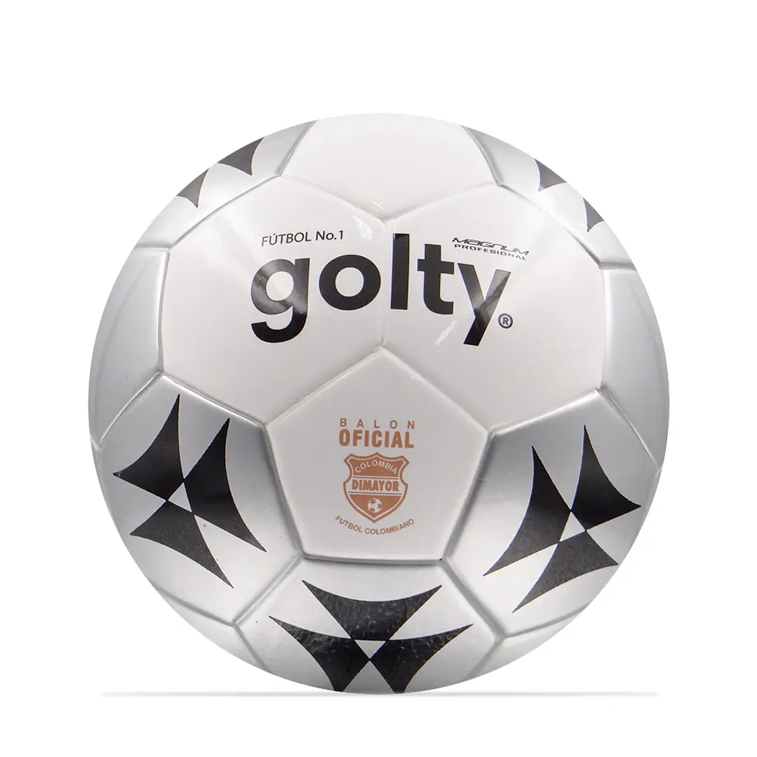 Balon Futbol Coleccionable Golty Magnum No.1-Plateado 1