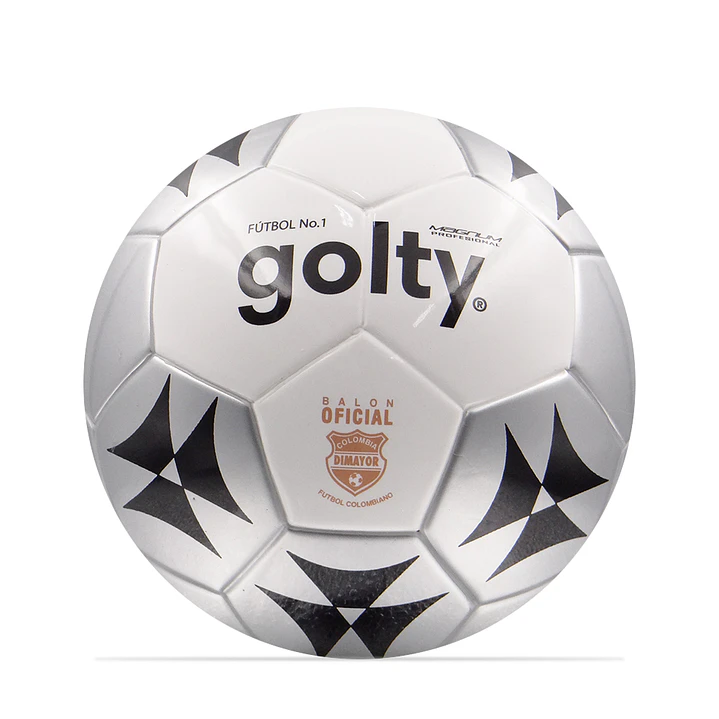 Balon Futbol Coleccionable Golty Magnum No.1-Plateado 1