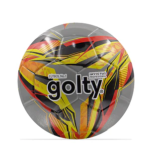 Balon Futbol Coleccionable Golty Invictus No.1-Morado