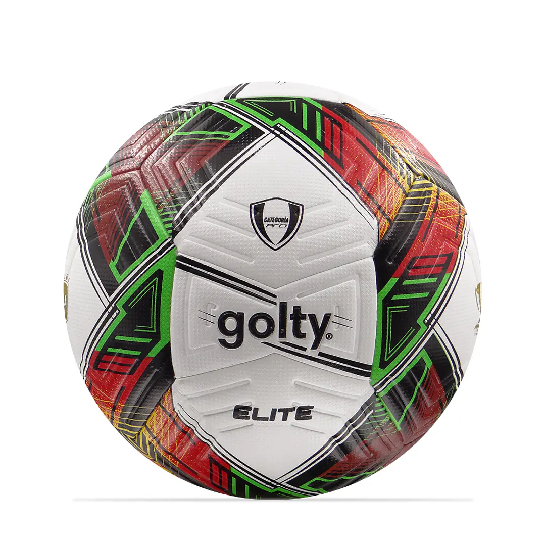 Balon Futbol Sala Pro Golty Elite Dualtech-Negro/Naranja 1
