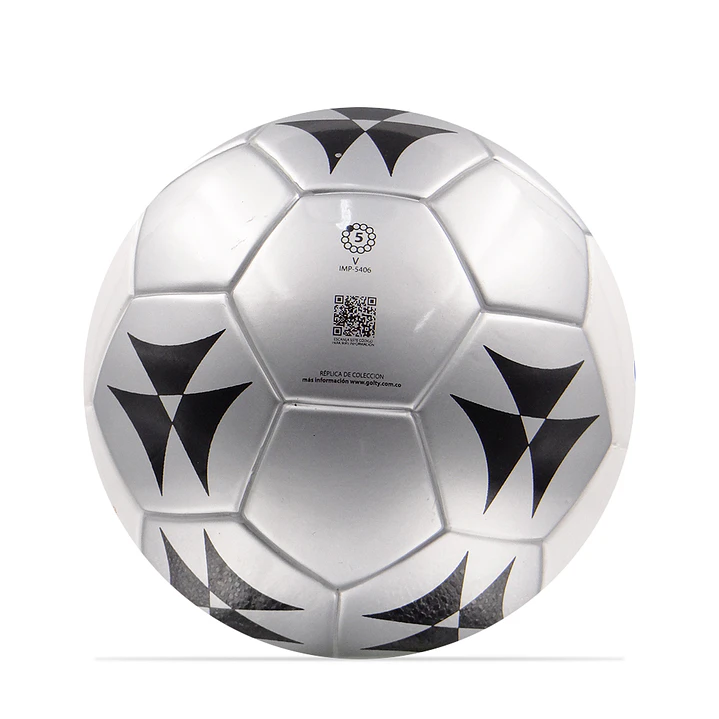 Balon Futbol Coleccionable Golty Magnum No.1-Plateado 2
