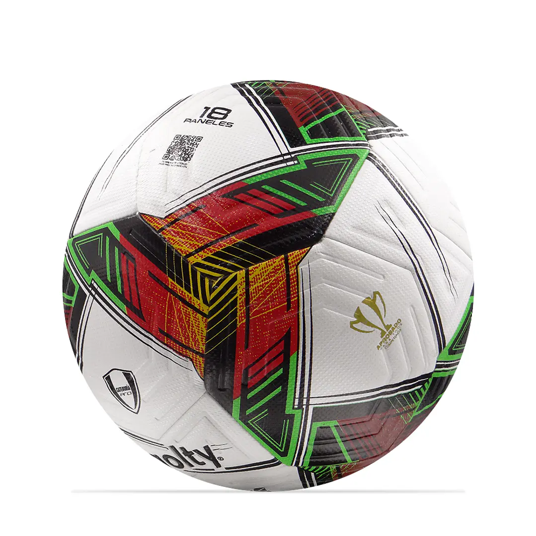 Balon Futbol Sala Pro Golty Elite Dualtech-Negro/Naranja 2