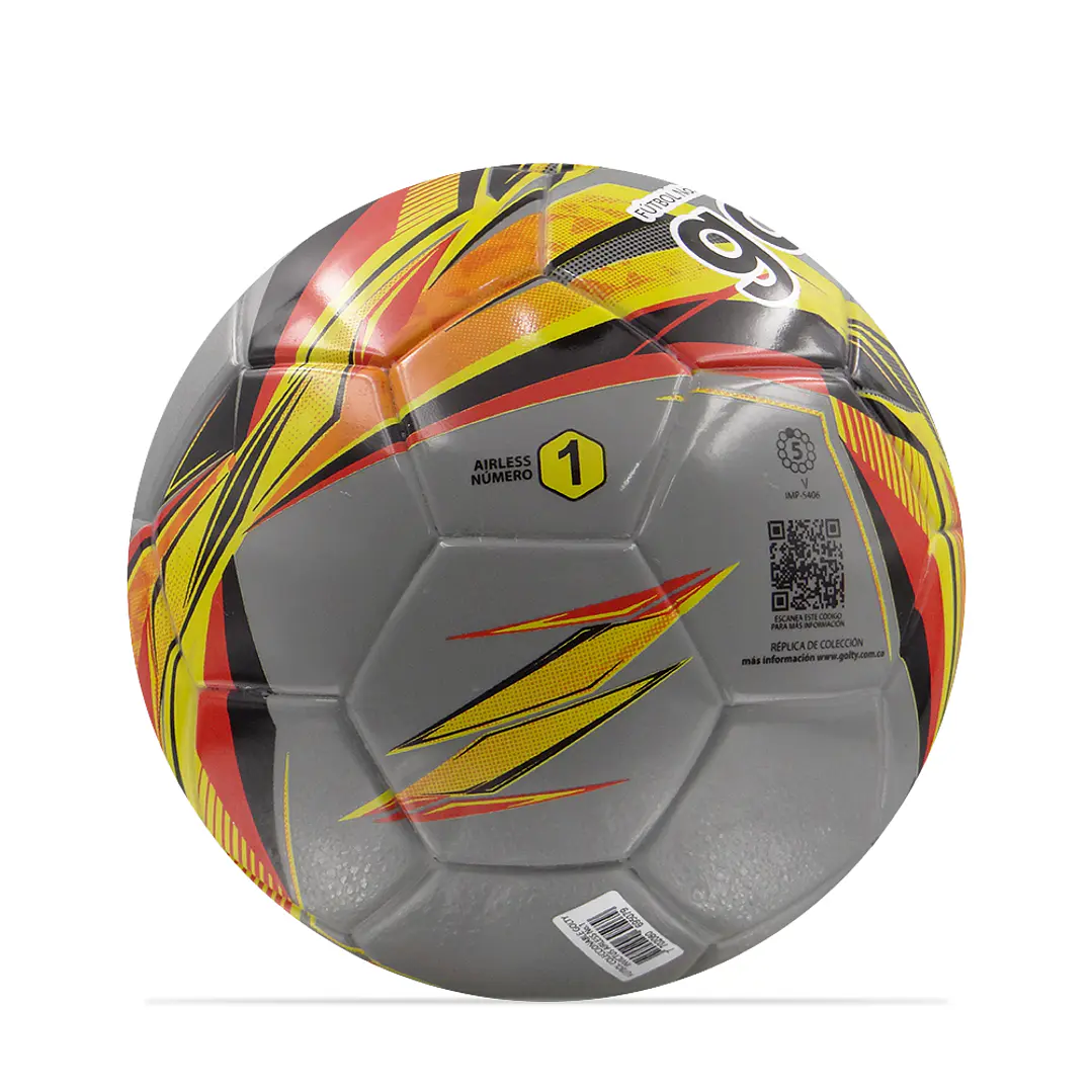 Balon Futbol Coleccionable Golty Invictus No.1-Morado 3