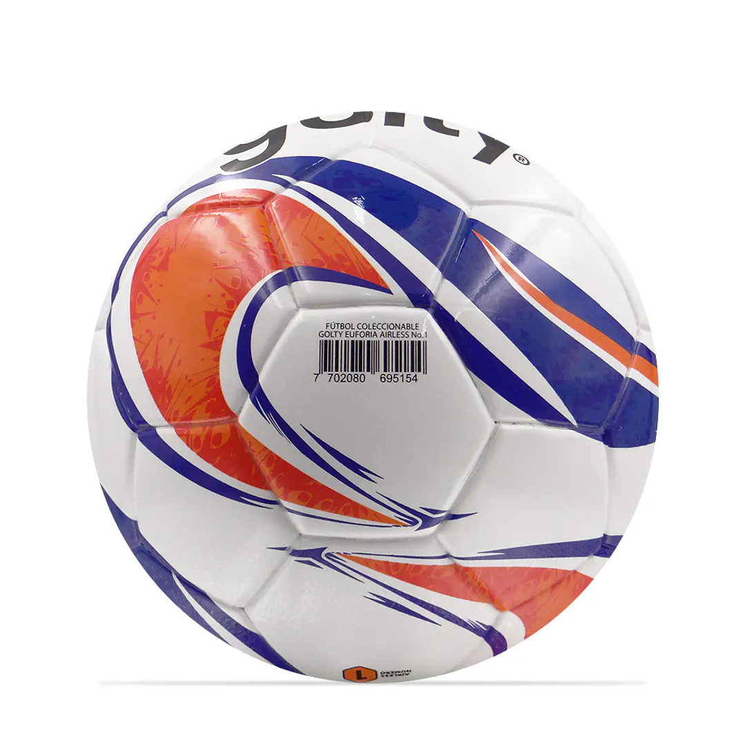 Balon Futbol Coleccionable Golty Euforia No.1-Blanco 3