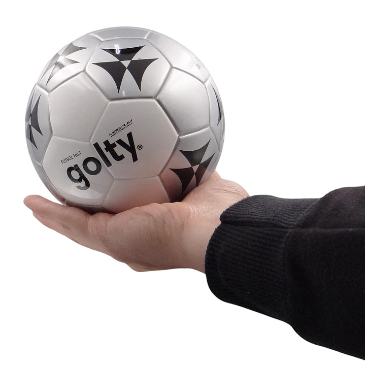 Balon Futbol Coleccionable Golty Magnum No.1-Plateado 4
