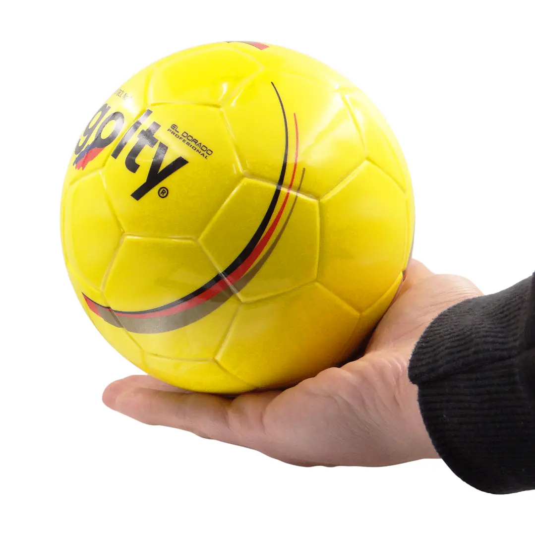 Balon Futbol Coleccionable Golty Dorado No.1-Amarillo 4
