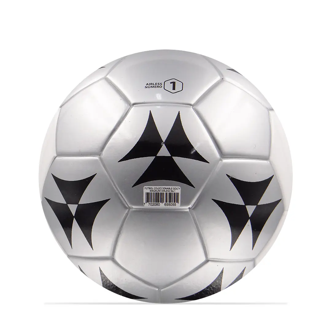 Balon Futbol Coleccionable Golty Magnum No.1-Plateado 5