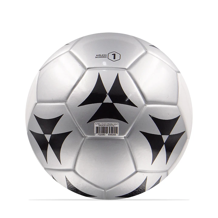 Balon Futbol Coleccionable Golty Magnum No.1-Plateado 5