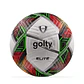 Balon Futbol Pro Golty Elite Dualtech No.5-Negro/Naranja - Miniatura 1