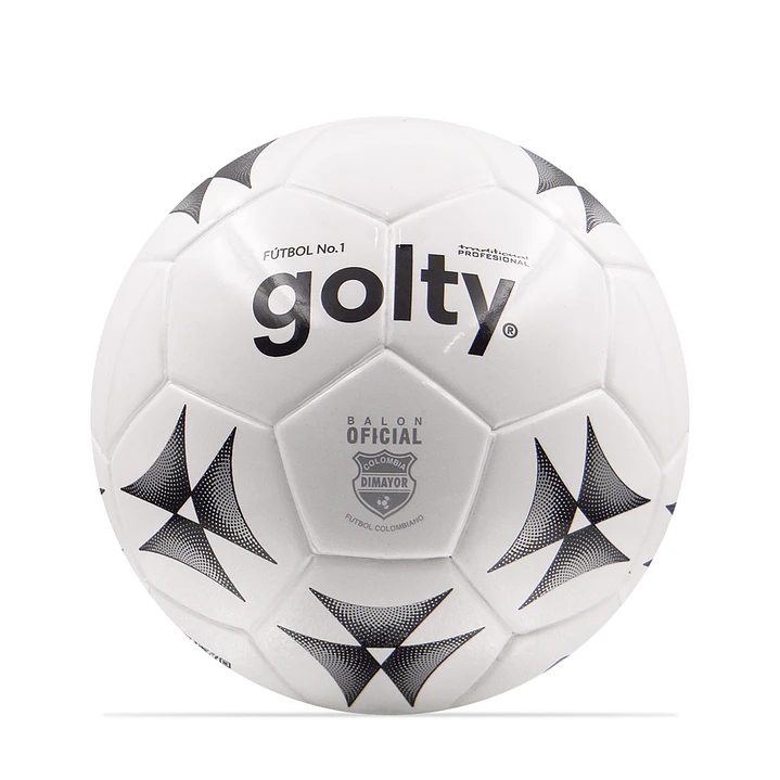 Balon Futbol Coleccionable Golty Traditional No.1-Blanco 1