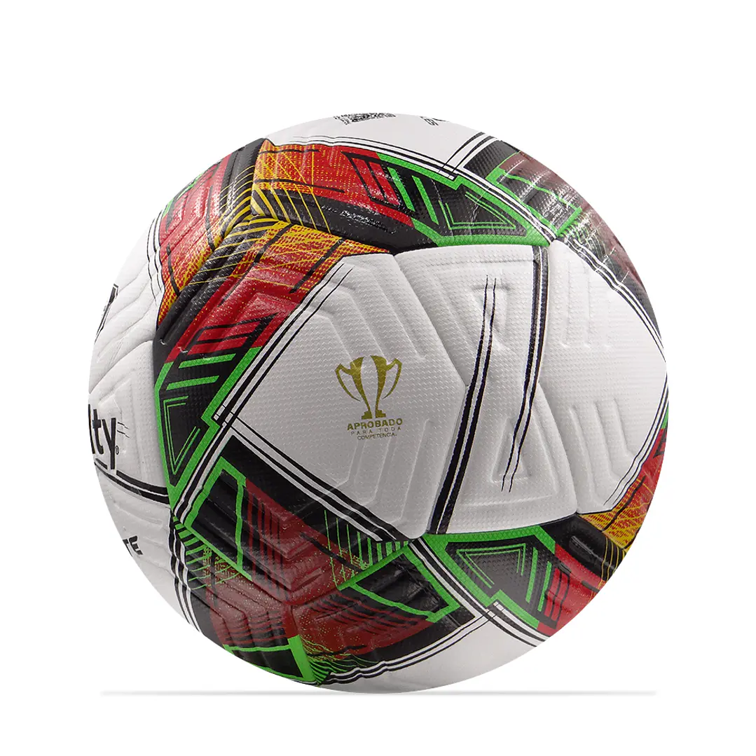 Balon Futbol Pro Golty Elite Dualtech No.5-Negro/Naranja 2