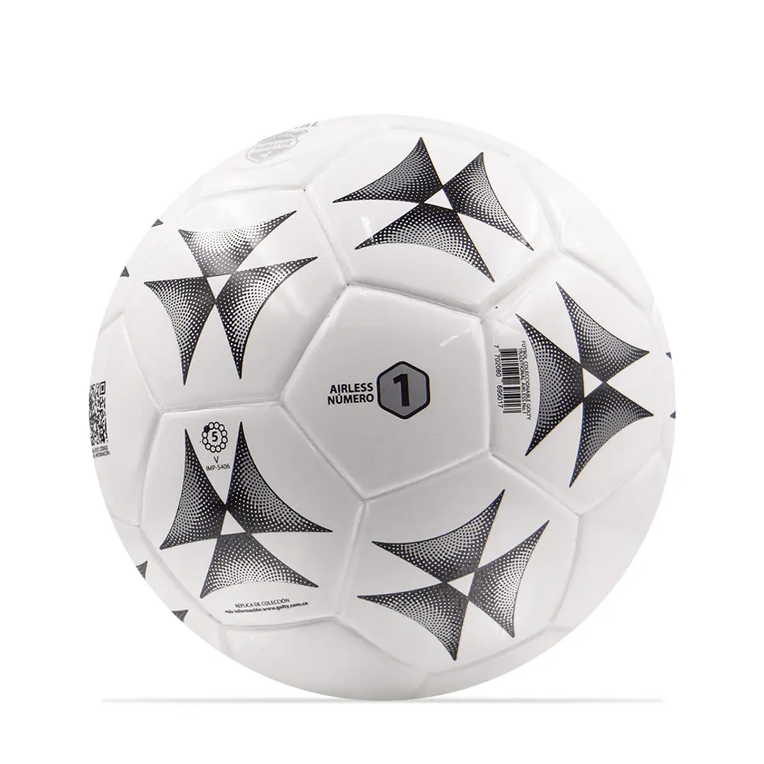 Balon Futbol Coleccionable Golty Traditional No.1-Blanco 2
