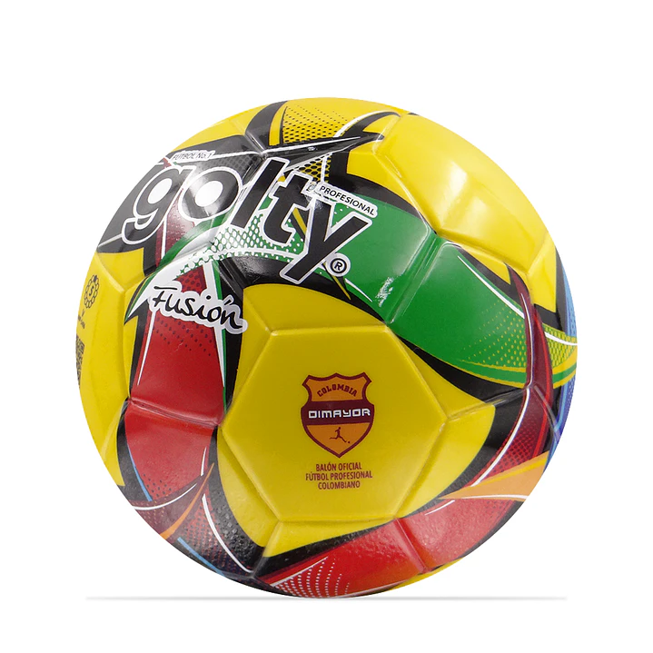 Balon Futbol Coleccionable Golty Fusion No.1-Amarillo 3