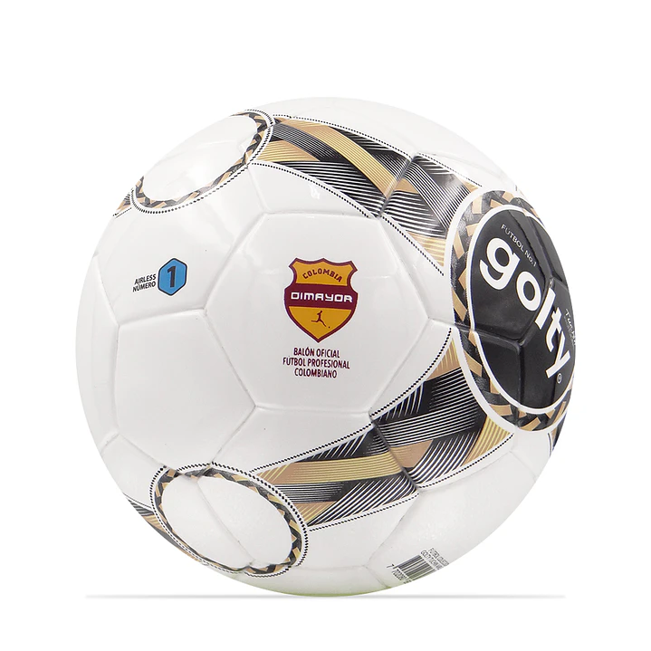 Balon Futbol Coleccionable Golty Tuchin No.1-Blanco 2