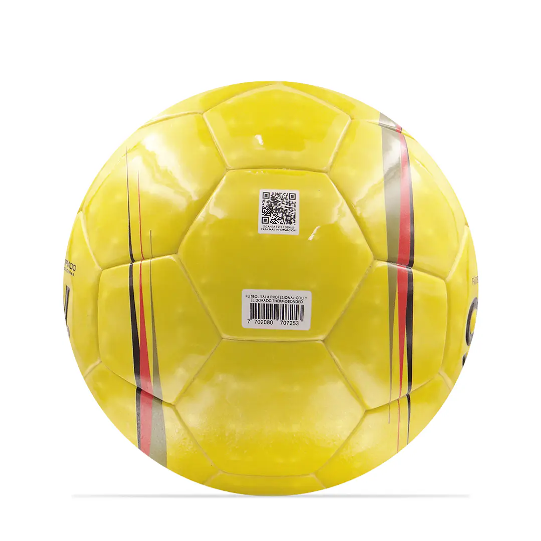 Balon Futbol Sala Professional Golty Dorado Thb-Amarillo 4
