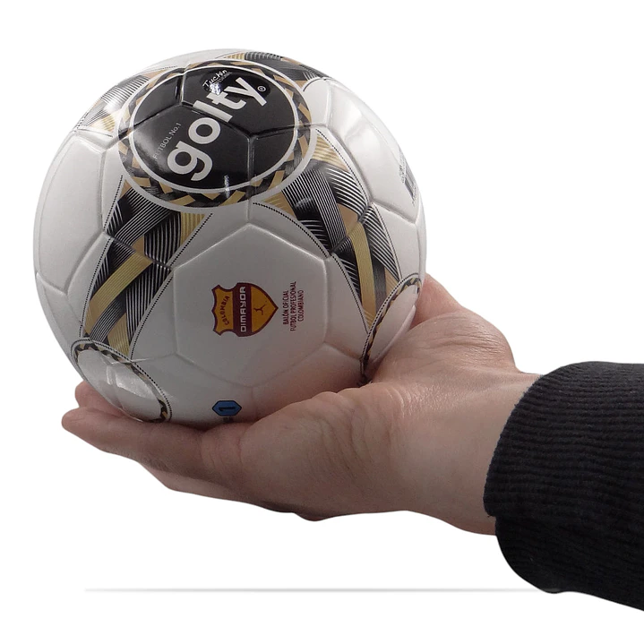 Balon Futbol Coleccionable Golty Tuchin No.1-Blanco 3