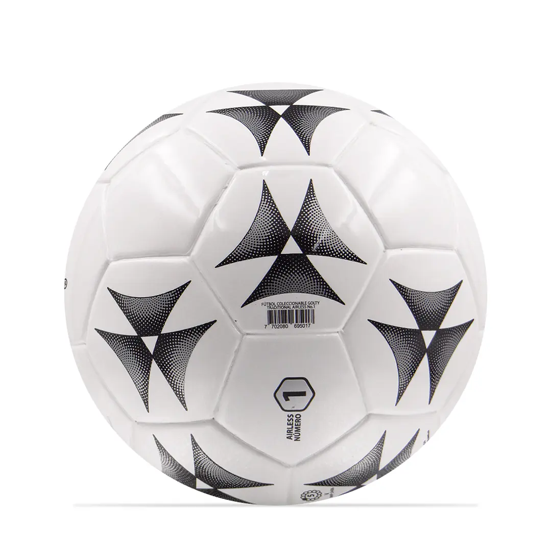 Balon Futbol Coleccionable Golty Traditional No.1-Blanco 4