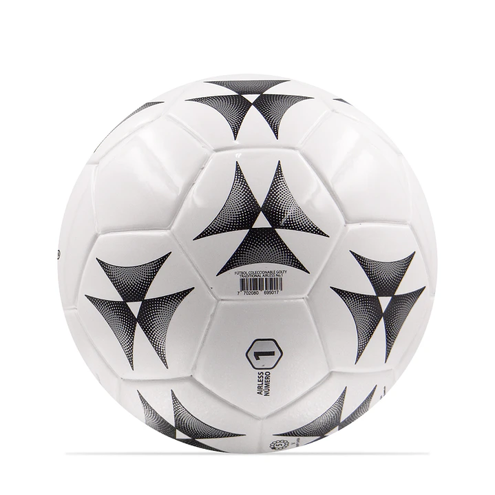 Balon Futbol Coleccionable Golty Traditional No.1-Blanco 4