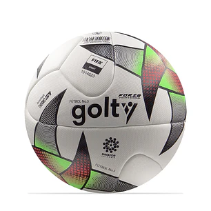 Balon Futbol Prof Golty Forza Thermotech No.5-Blanco