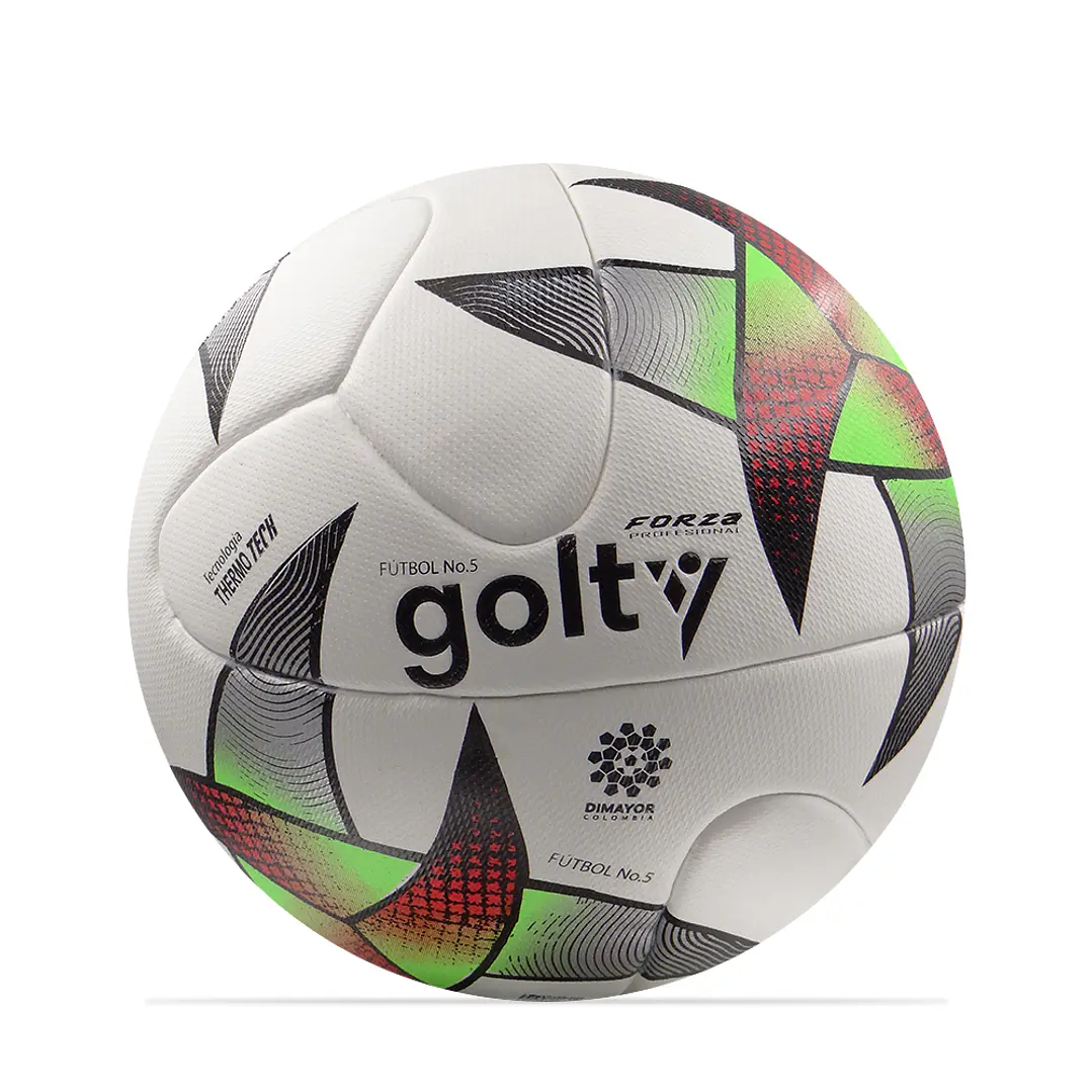 Balon Futbol Prof Golty Forza Thermotech No.5-Blanco 3