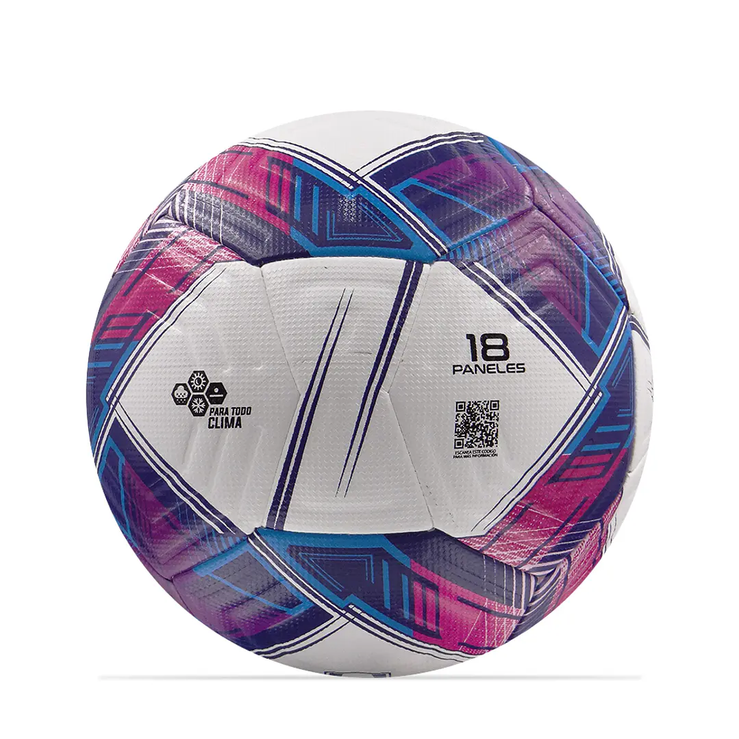 Balon Futbol Pro Golty Elite Dualtech No.3-Azul/Fucsia 3
