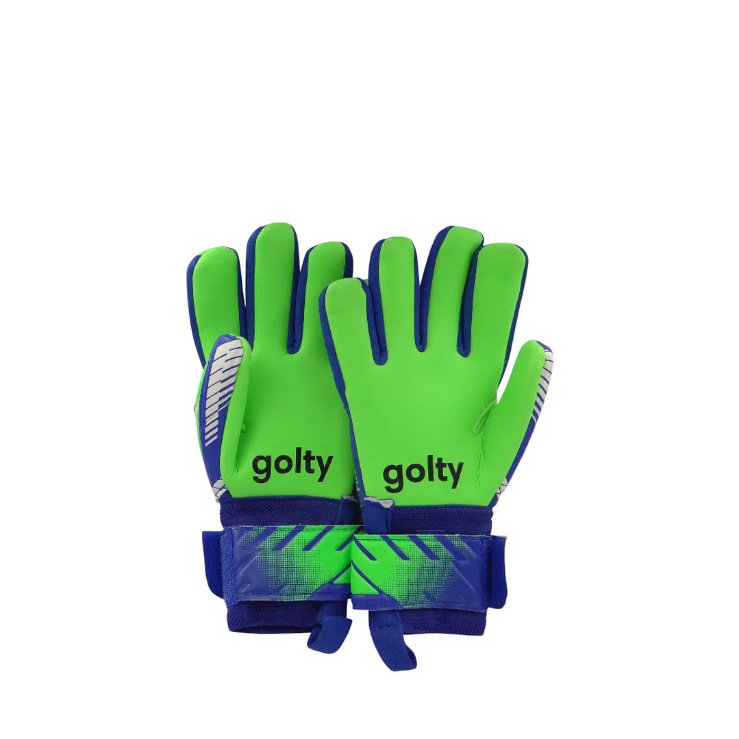 Guante Competencia Golty Pro Fingers Hombre-Verde/Azul 3