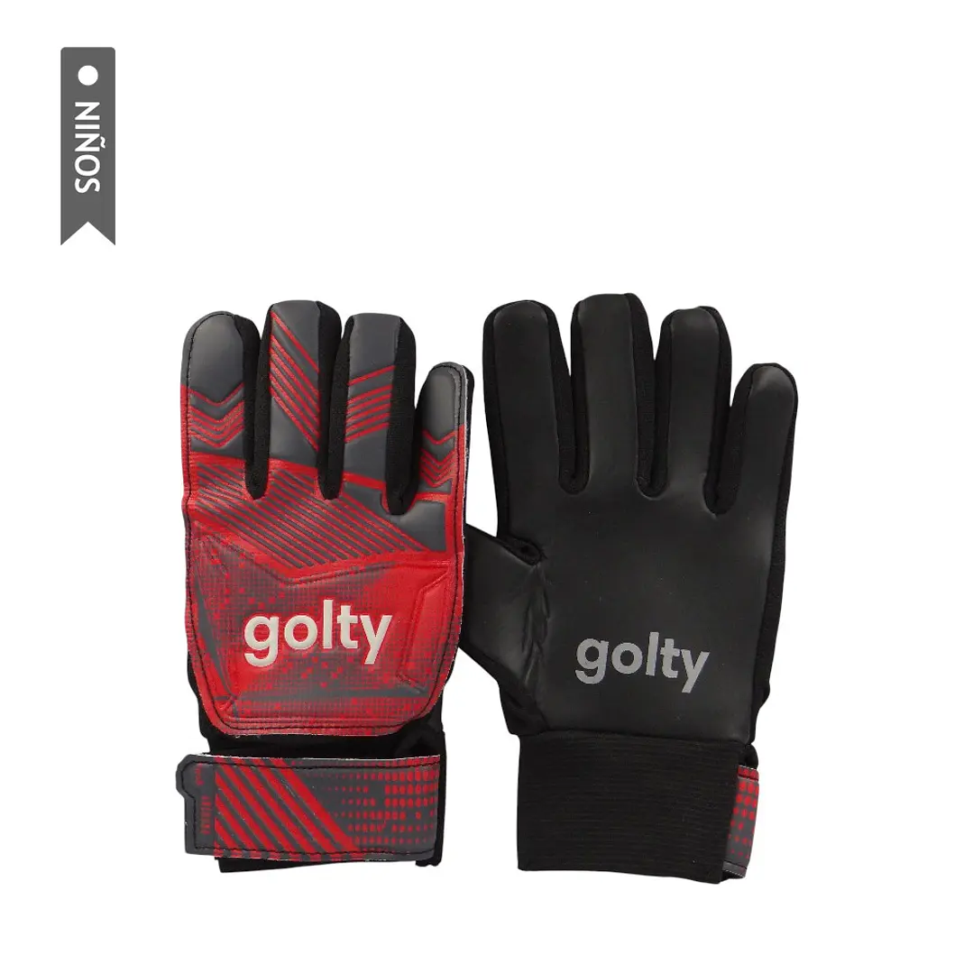 Guante Formacion Golty Prodigy Niño-Rojo/Negro 1