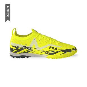 Zapatillas Fila Hyperflex Turf Niño-Verde Neon